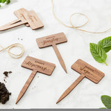 Personalised Wooden Plant Markers