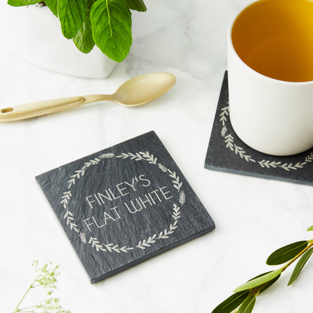 Personalised Slate Drink Coaster