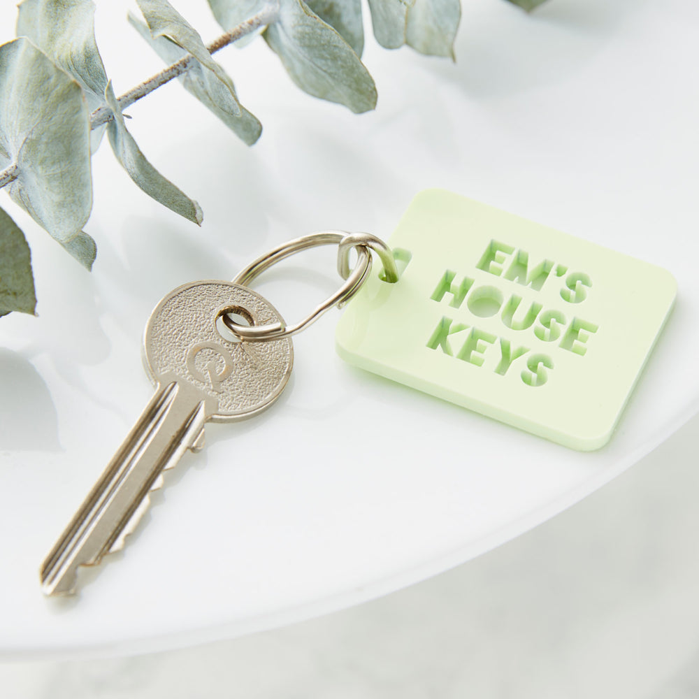 Personalised Keyring