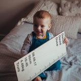 Personalised Wooden Birth Ruler
