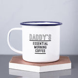 Enamel Personalised Mug For Him