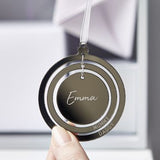 Personalised New Baby Hanging Decoration