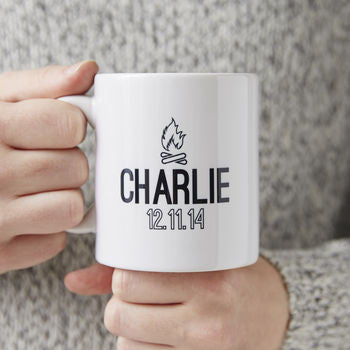 Personalised Camping Mug