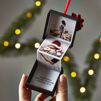 Personalised Photo Christmas Decoration