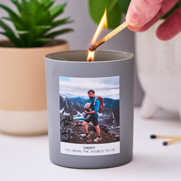 Personalised Father's Day Candle - Spark More Joy