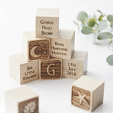 Adventure Personalised Keepsake Building Blocks