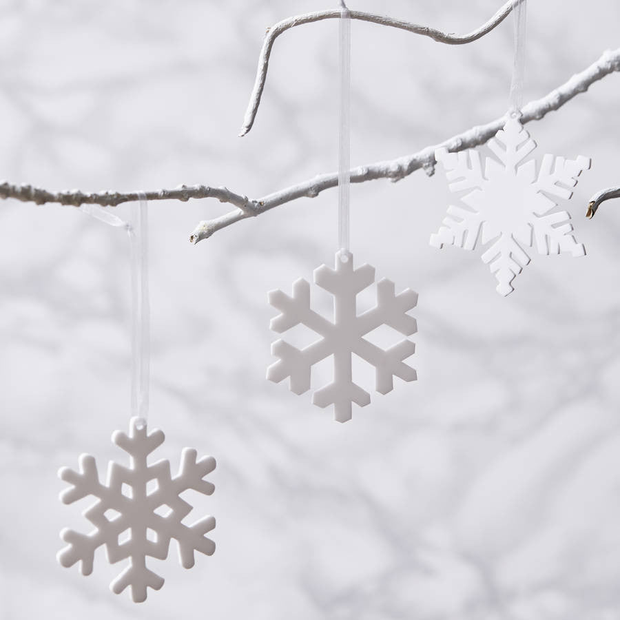 Arctic Snowflake Decorations