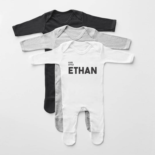 Baby Name Personalised Babygrow