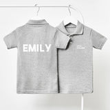 Baby Name Personalised Children's Polo Shirt