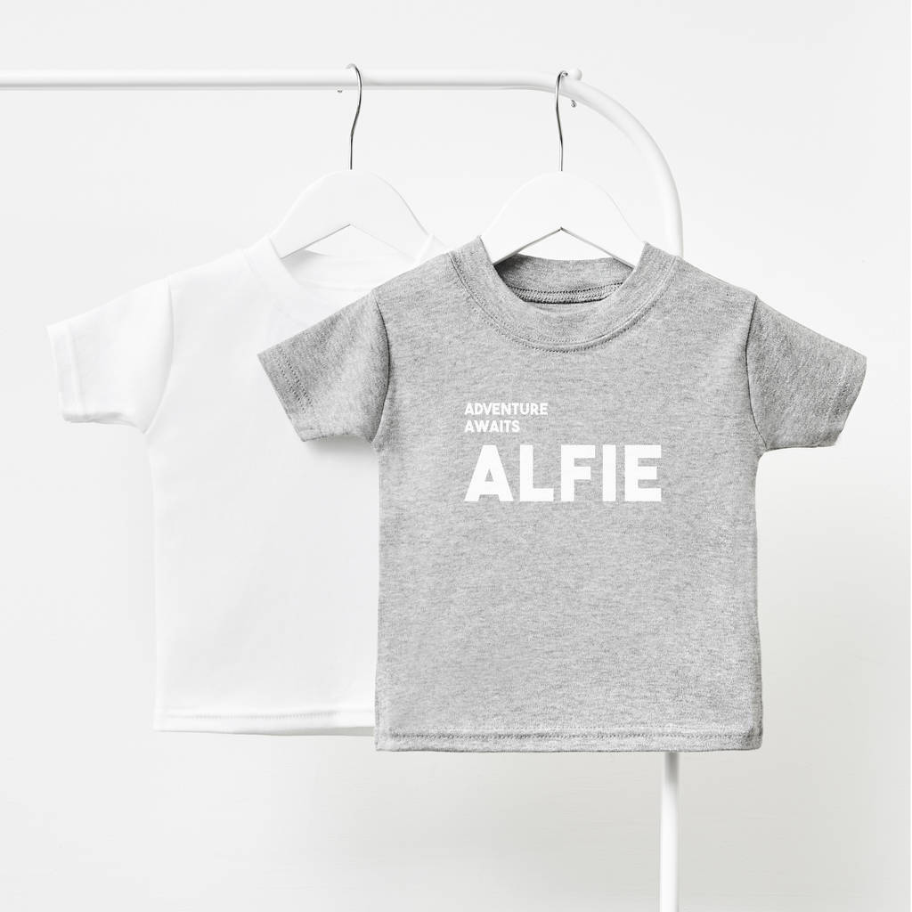 Baby Name Personalised Children's T Shirt