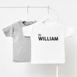 Baby Name Personalised Children's T Shirt