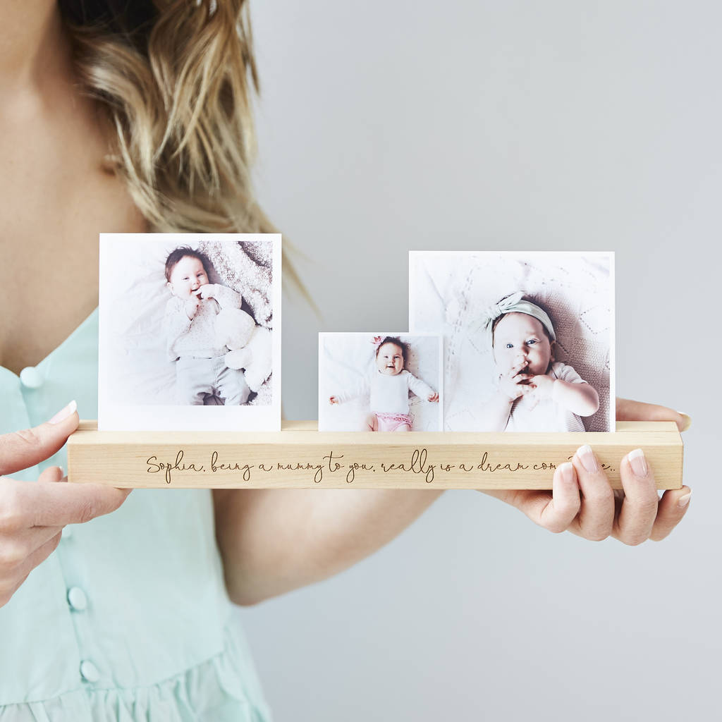 Baby Personalised Photo Block