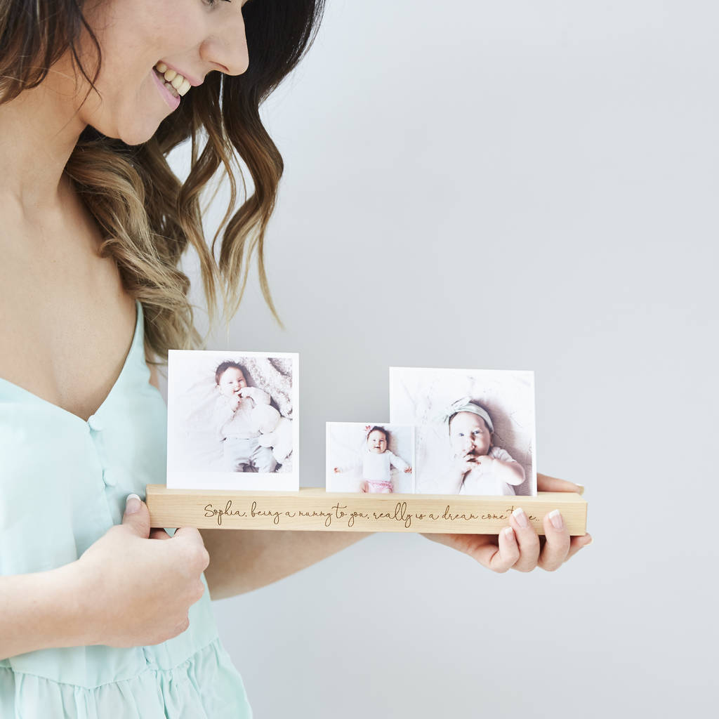 Baby Personalised Photo Block