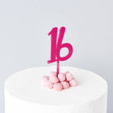 Birthday Age Cake Topper