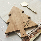 Carved Heart Personalised Chopping/Cheese Board