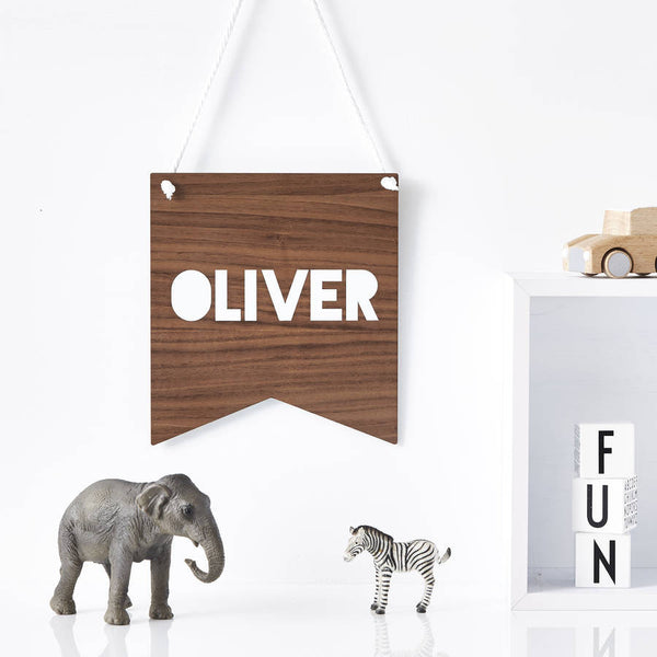Children's Personalised Wooden Wall Art