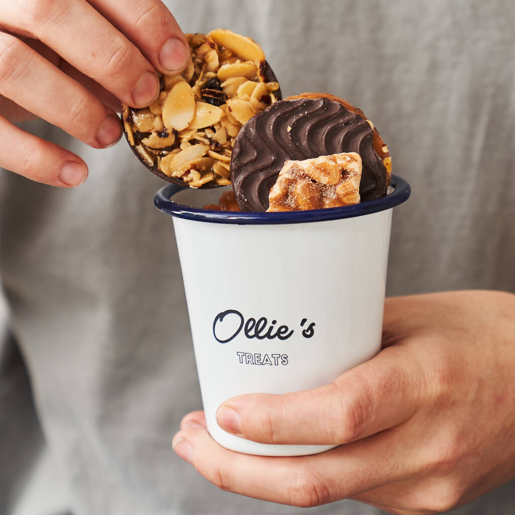 Chocolate Popcorn And Personalised Snack Pot Gift