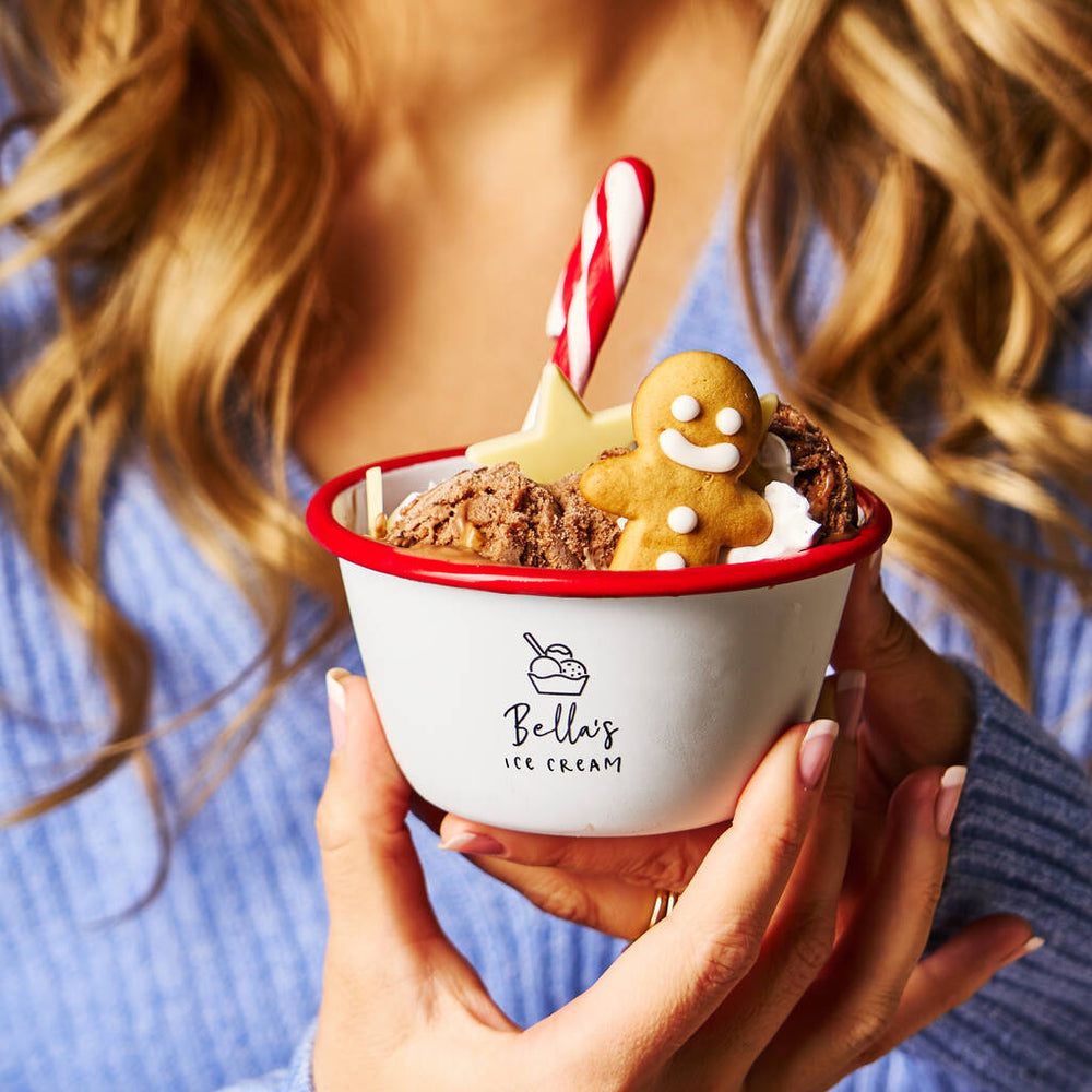 Personalised Christmas Ice Cream Bowl