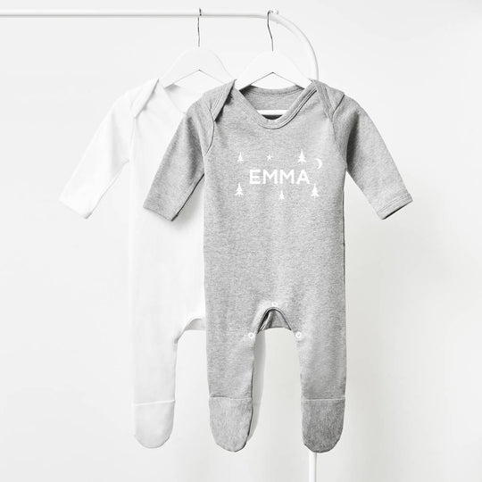 Personalised Christmas Babygrow