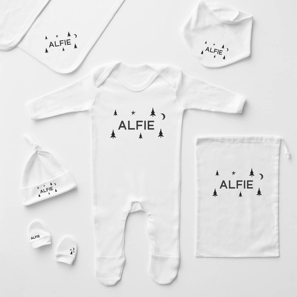 Personalised Christmas Babygrow