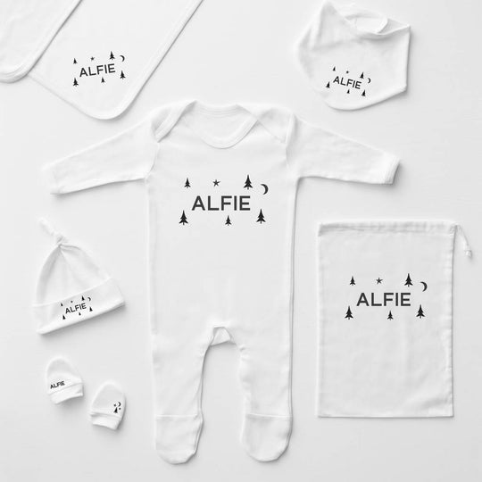 Personalised Christmas Babygrow