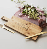 Christmas Personalised Wooden Chopping Board