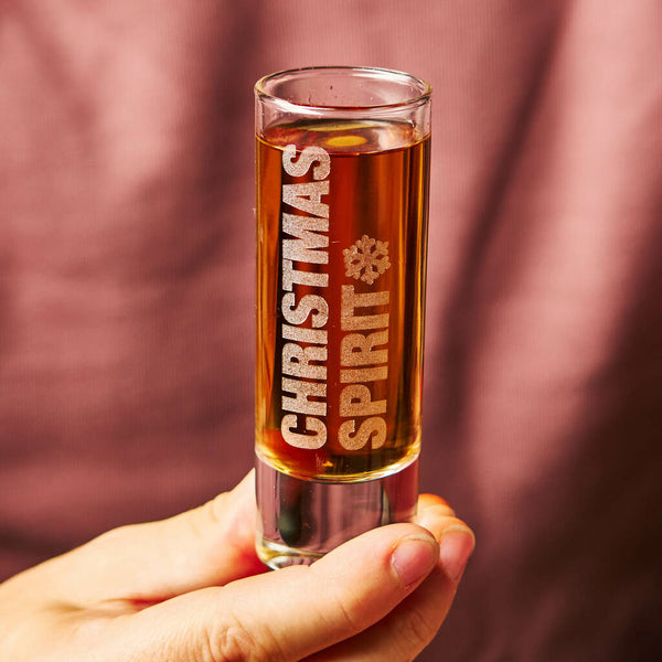 Christmas Spirit Shot Glass