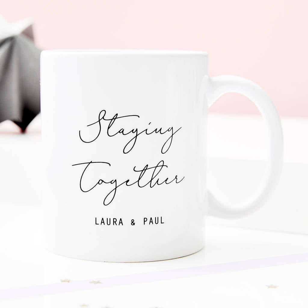 Couples Personalised Ceramic Mug