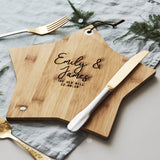 Couples Personalised Chopping/Cheese Board