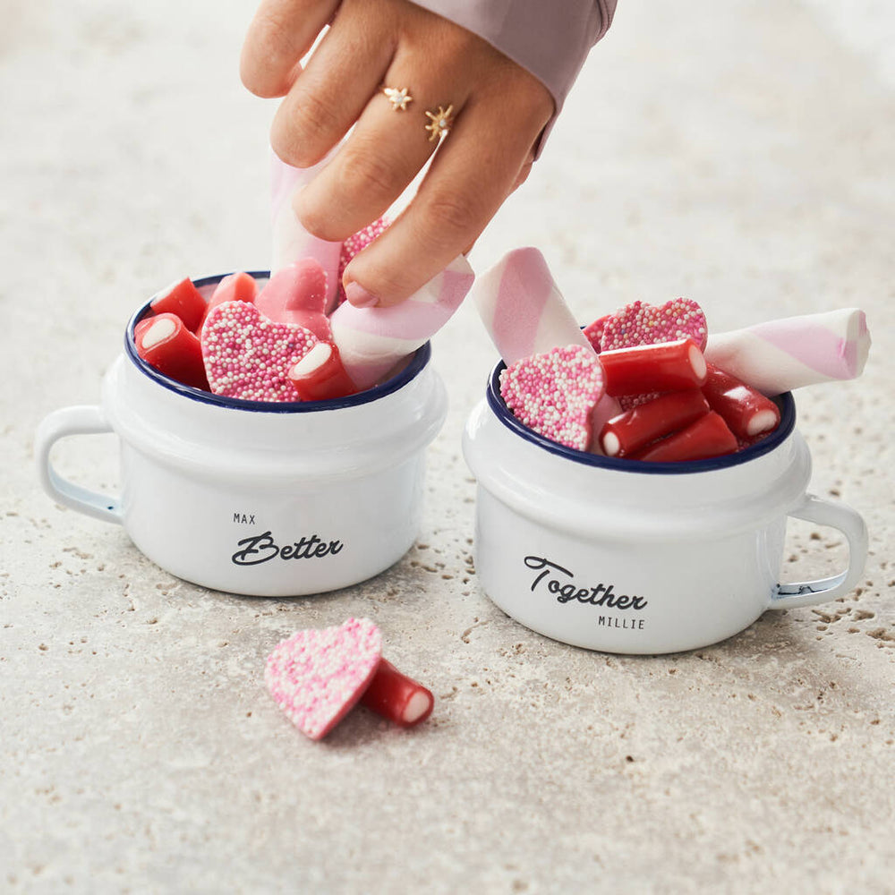 Couples Snack Pots