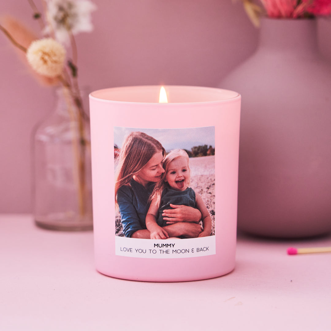 Personalised Photo Candle - Spark More Joy