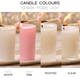 Personalised Couples Scented Candle - Spark More Joy
