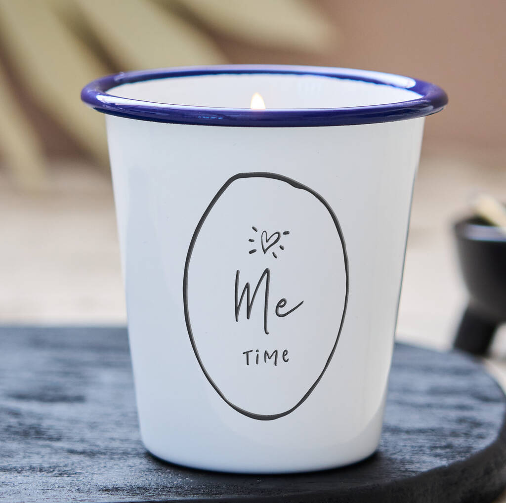 Enamel Me Time Self Care Candle - Spark More Joy