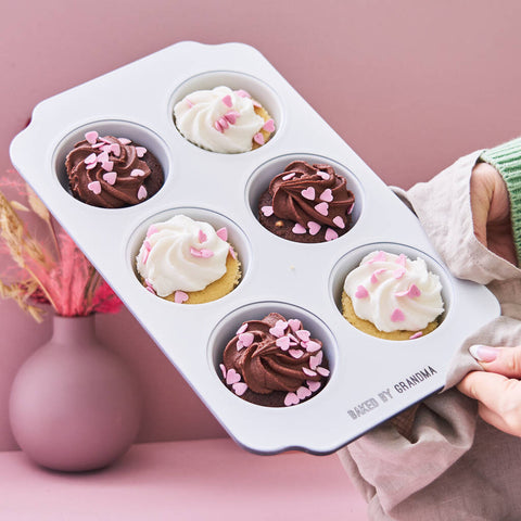 Enamel Personalised Cupcake Or Muffin Tin