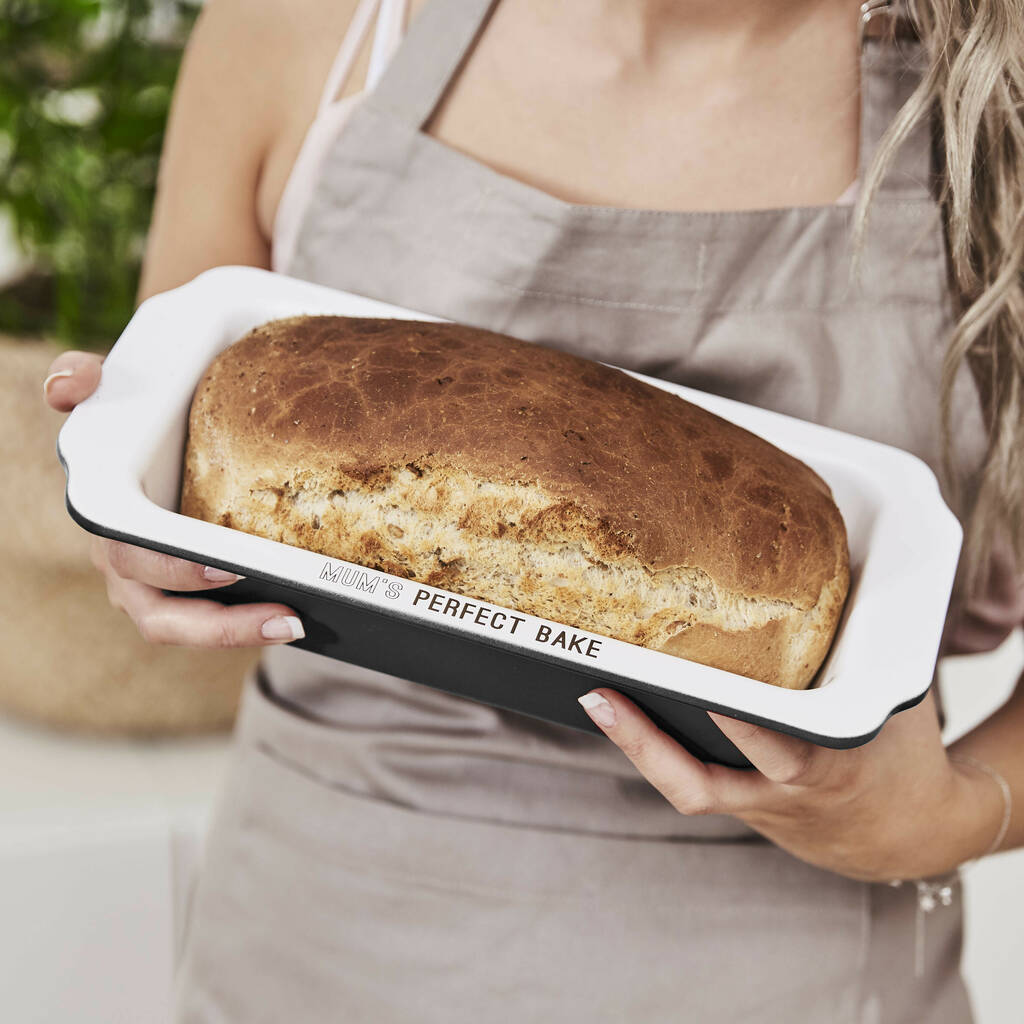 Enamel Personalised Loaf Tin