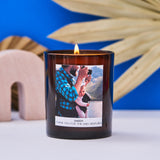 Personalised Photo Candle For Dad - Spark More Joy
