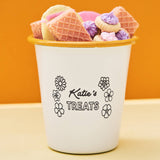 Flower Power Personalised Treat Pot