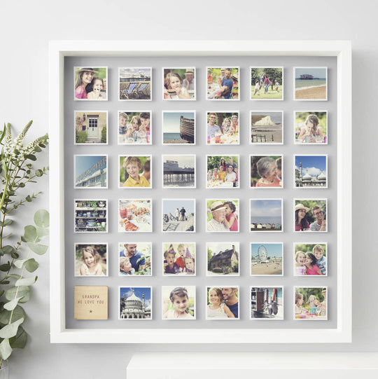 Framed Personalised Grandpa Photo Print