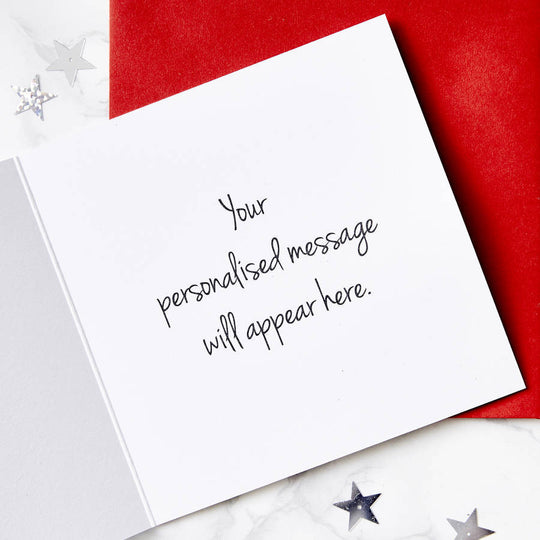 From Then To Now' Personalised Card