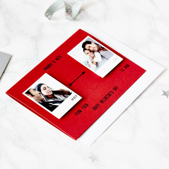 From Then To Now' Personalised Card