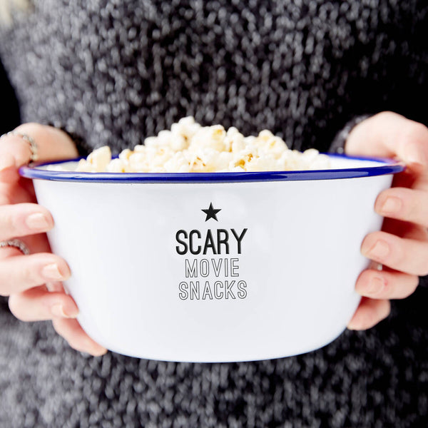 Halloween Scary Movie Snack Bowl