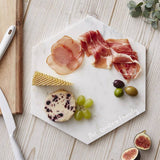 Hexagon Personalised Marble Serving Board