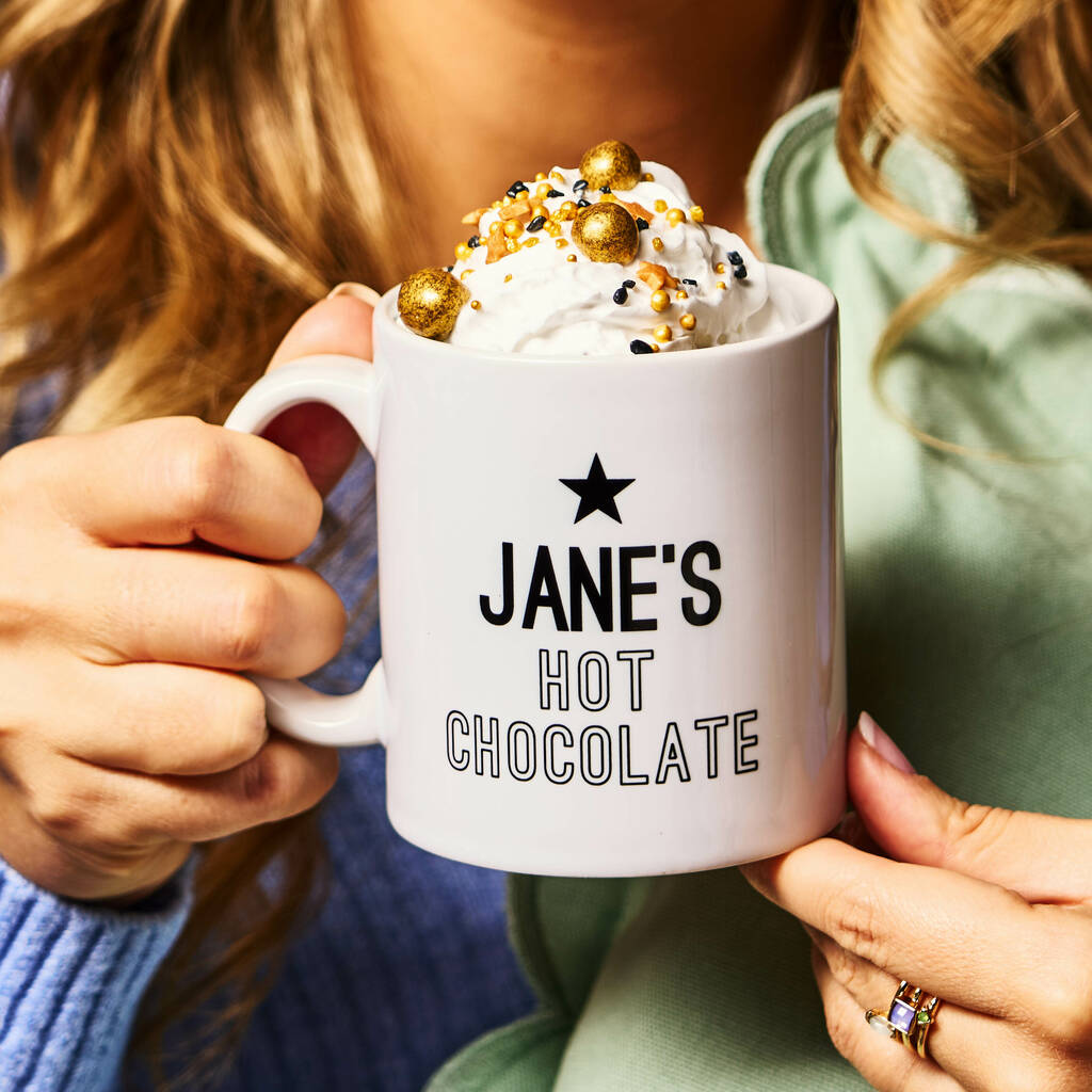 Hot Chocolate Personalised Mug