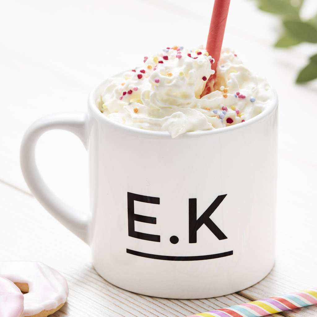 Initials Personalised Children's Mug