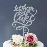 'Let Them Eat Cake' Personalised Cake Topper