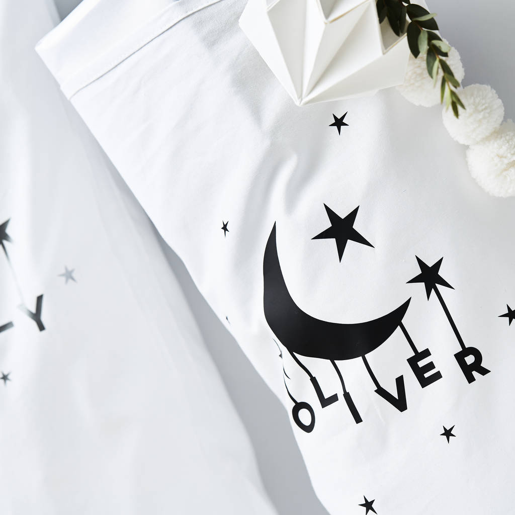 Little Moon Personalised Christmas Stocking