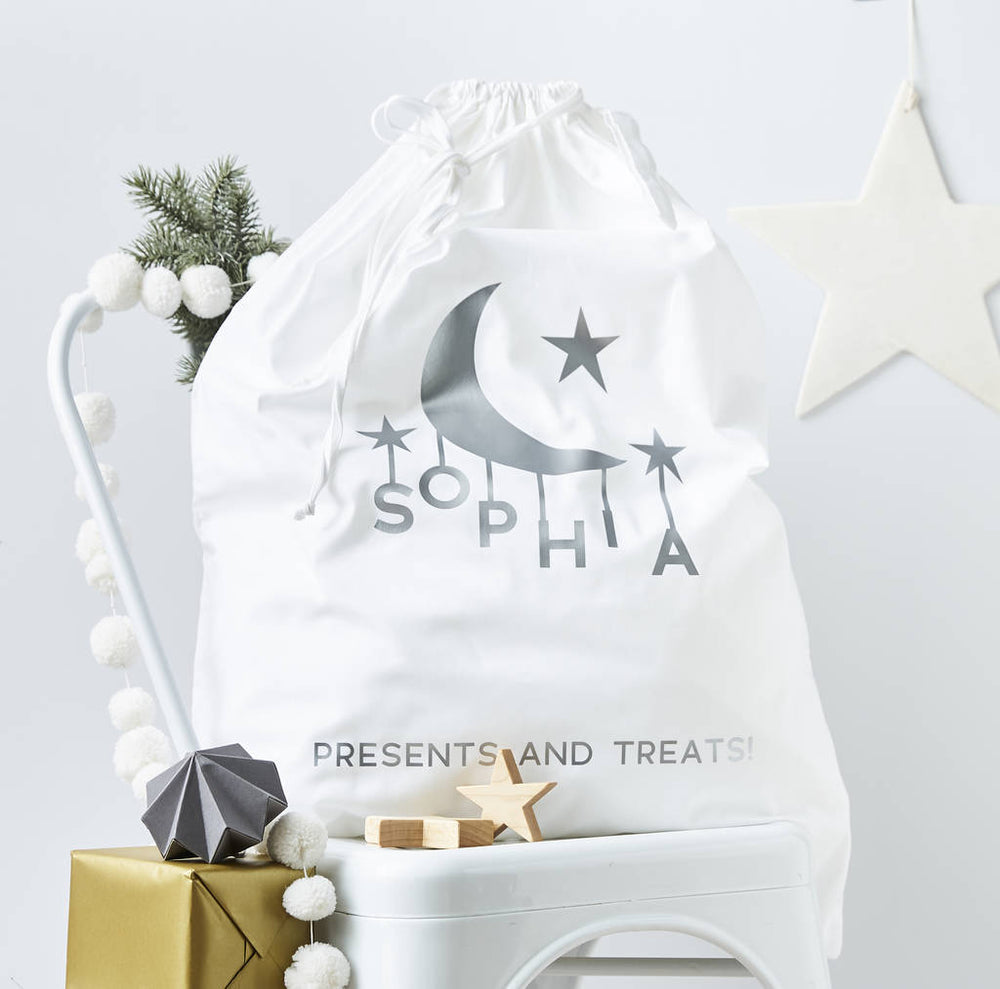 Little Moon Personalised Christmas Sack