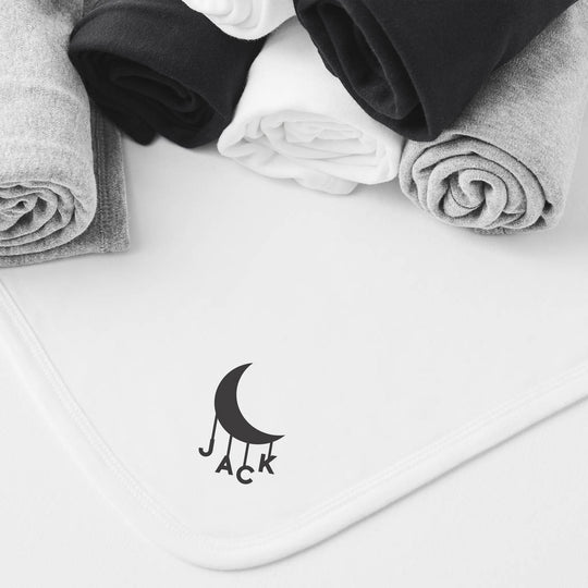 Little Moon Personalised Polo Babygrow