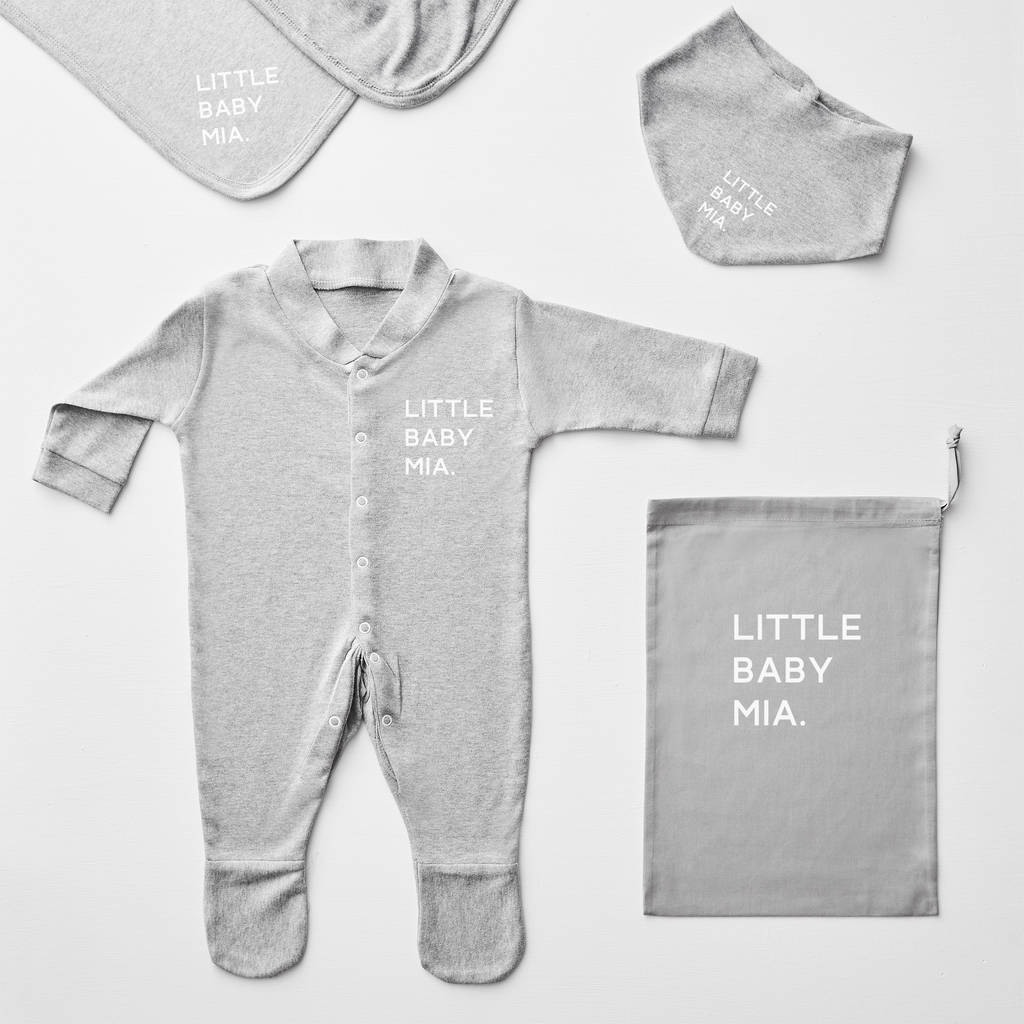 Little One Personalised Sleepsuit