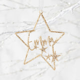 Little Star Personalised Christmas Decoration